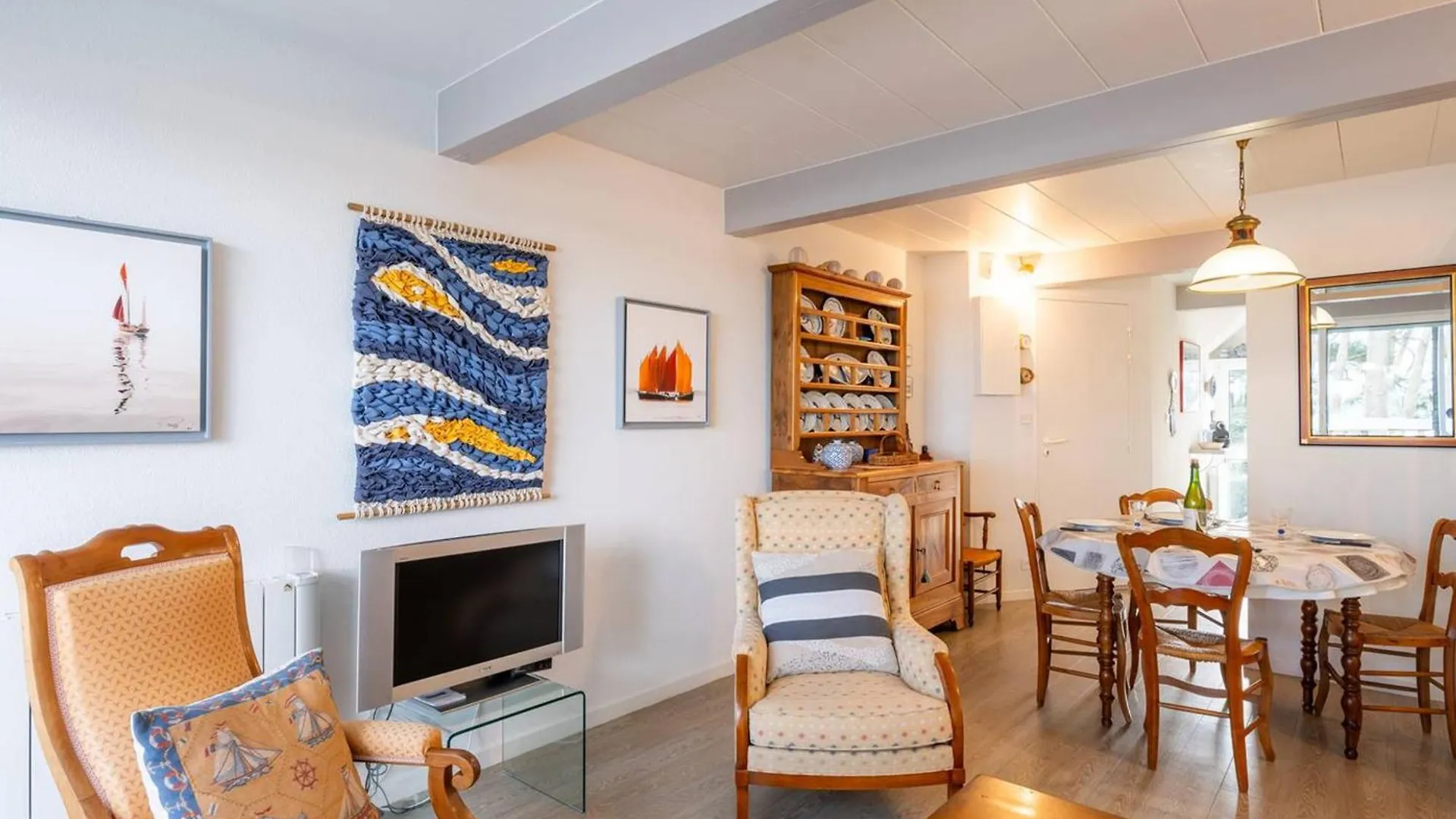 La Trinite-Sur-Mer, 3 Pieces Duplex, 4 Pers, Balcon, Parking, Proche Plages - Fr-1-477-157 Γαλλία